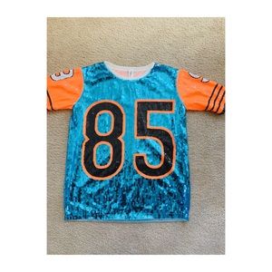 “Ochocinco” sequin Jersey